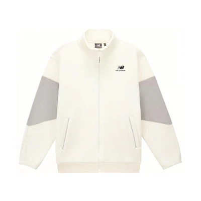 New Balance Lifestyle Colorblock Zip-Up Jacket White Unisex 6DD38811-IV