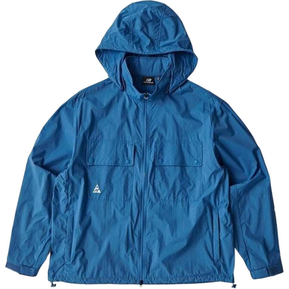 New Balance Lightweight Outdoor Jacket with Detachable Hood - Blue NBNMC29023-00
