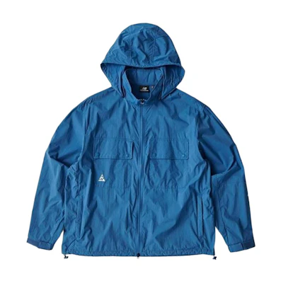 New Balance Lightweight Outdoor Jacket with Detachable Hood - Blue NBNMC29023-00