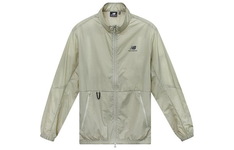 New Balance Lightweight Windbreaker Jacket Unisex Light Khaki NBNAB24013-BU