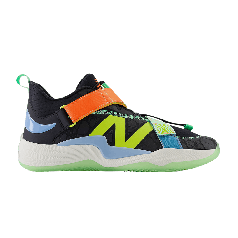New Balance Lindor 2 Pre-Game 2E Wide 'Black Neon Dragonfly' TLINDBK2-2E