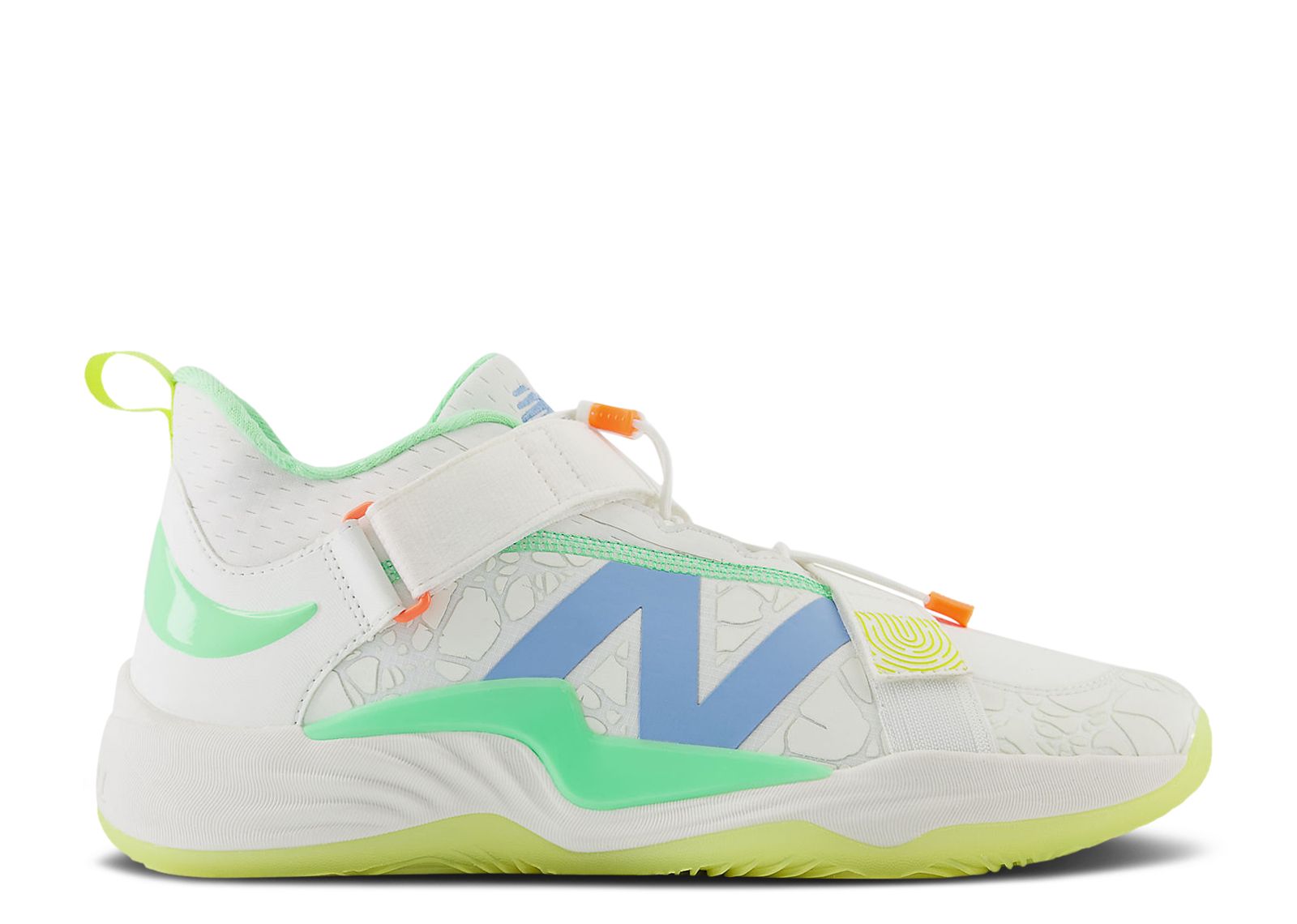 New Balance Lindor 2 Pre-Game 2E Wide 'Optic White Cosmic Pineapple' TLINDTW2-2E