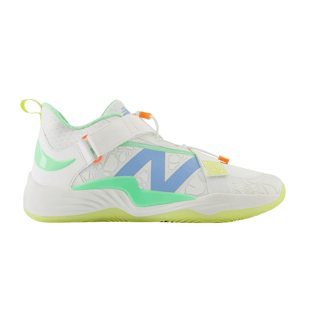 New Balance Lindor 2 Pre-Game 2E Wide 'Optic White Cosmic Pineapple' TLINDTW2-2E