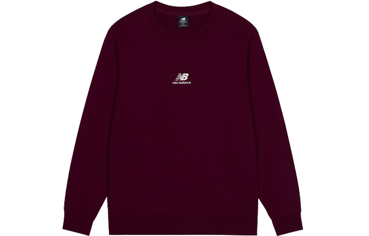 New Balance Logo Crewneck Sweatshirt Maroon - Perfect Gift for Him AMT13343-BG