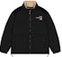Order Jaket New Balance Logo Bordir Puffer Warna Hitam AMJ24353-BK