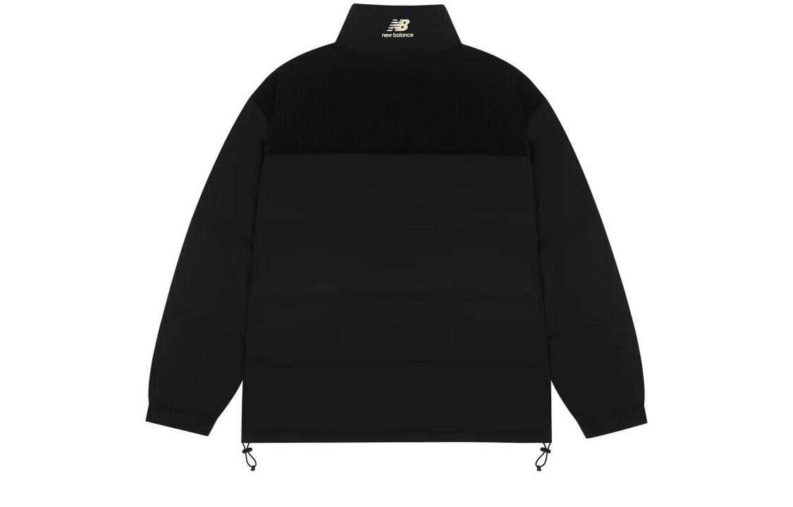 Lookbook Jaket New Balance Logo Bordir Puffer Warna Hitam AMJ24353-BK