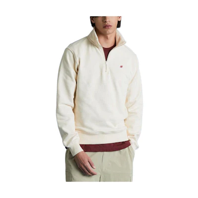 New Balance Logo Embroidered Sweatshirt White () NBNCD4S101-10