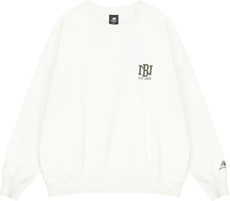 New Balance Logo Graphic Print Long Sleeve Sweatshirt White () AMT23330-CIC Buy New Balance Logo Graphic Print Long Sleeve Sweatshirt White () AMT23330-CIC