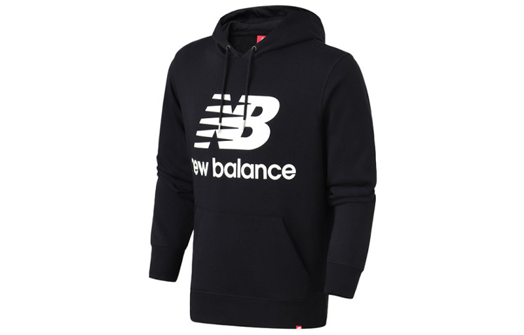 New Balance Logo Hoodie Black AMT91547-BK