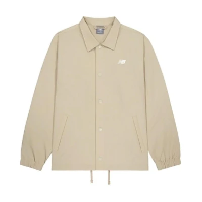 New Balance Logo Long Sleeve Jacket Unisex Beige AMJ43312-SOT