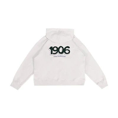 New Balance Logo Print Hoodie Jacket Unisex AWJ33309-CIC