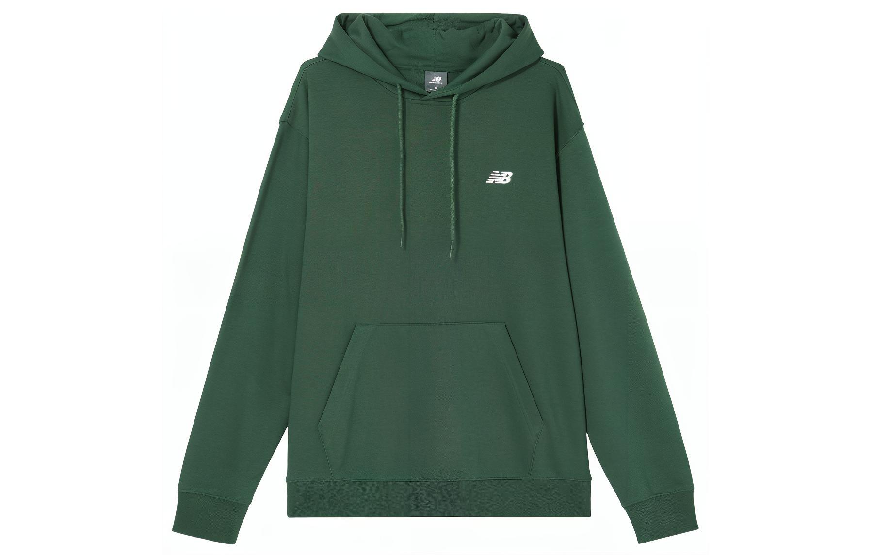 New Balance Logo Print Hoodie Sweatshirt Green MT41508-NWG