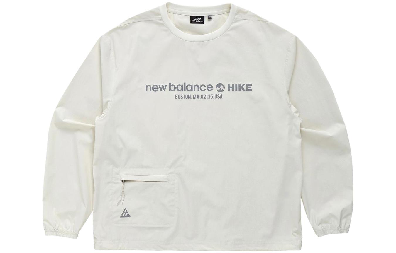 New Balance Logo Print Sweatshirt White () NBNCD19213-64