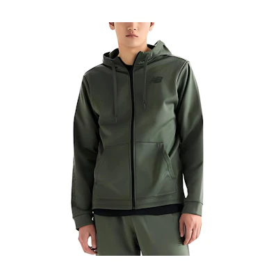 New Balance Logo Print Zip-Up Hoodie Jacket NBMDD4S011-40