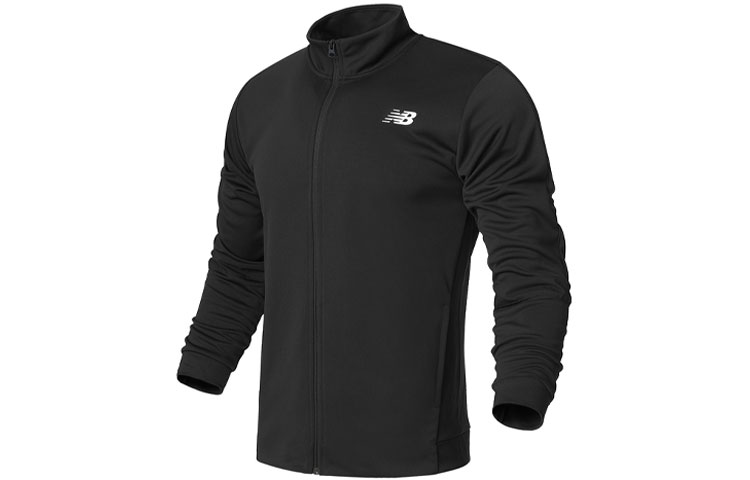 New Balance Logo Printed Casual Jacket Black AMJ21090-BK