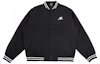 Buy New Balance Jaket Hitam Longgar Logo Printed Woven AMJ33362-BK