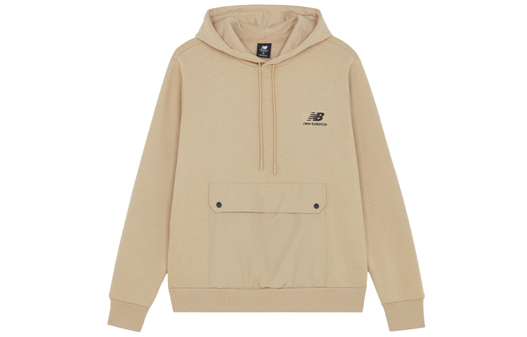 New Balance Logo Printed Pullover Hoodie Khaki () AMT14338-HNA