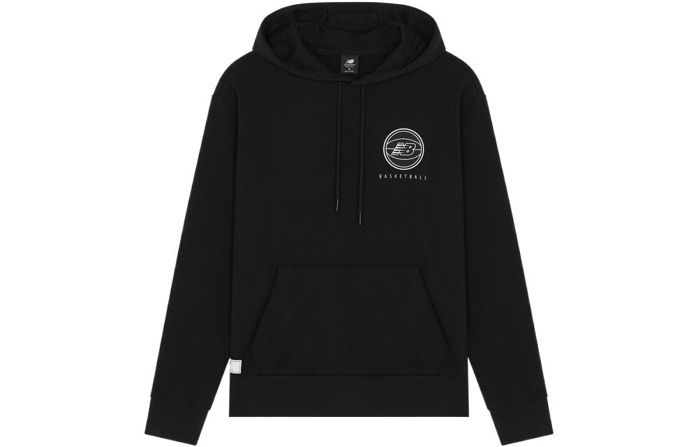 New Balance Logo Pullover Hoodie Black () MT13585-BK