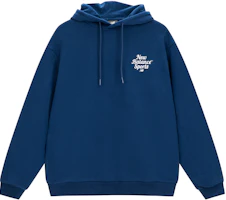 New Balance Logo Pullover Hoodie Unisex Navy - Casual Loose Fit Autumn/Winter 5CD38061-NV New Balance Logo Pullover Hoodie Unisex Navy - Casual Loose Fit Autumn/Winter 5CD38061-NV