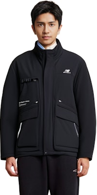 ニューバランス ロゴ スタンドカラー ダウンジャケット ユニセックス ブラック. 5PB42191-BK Shop ニューバランス ロゴ スタンドカラー ダウンジャケット ユニセックス ブラック. 5PB42191-BK