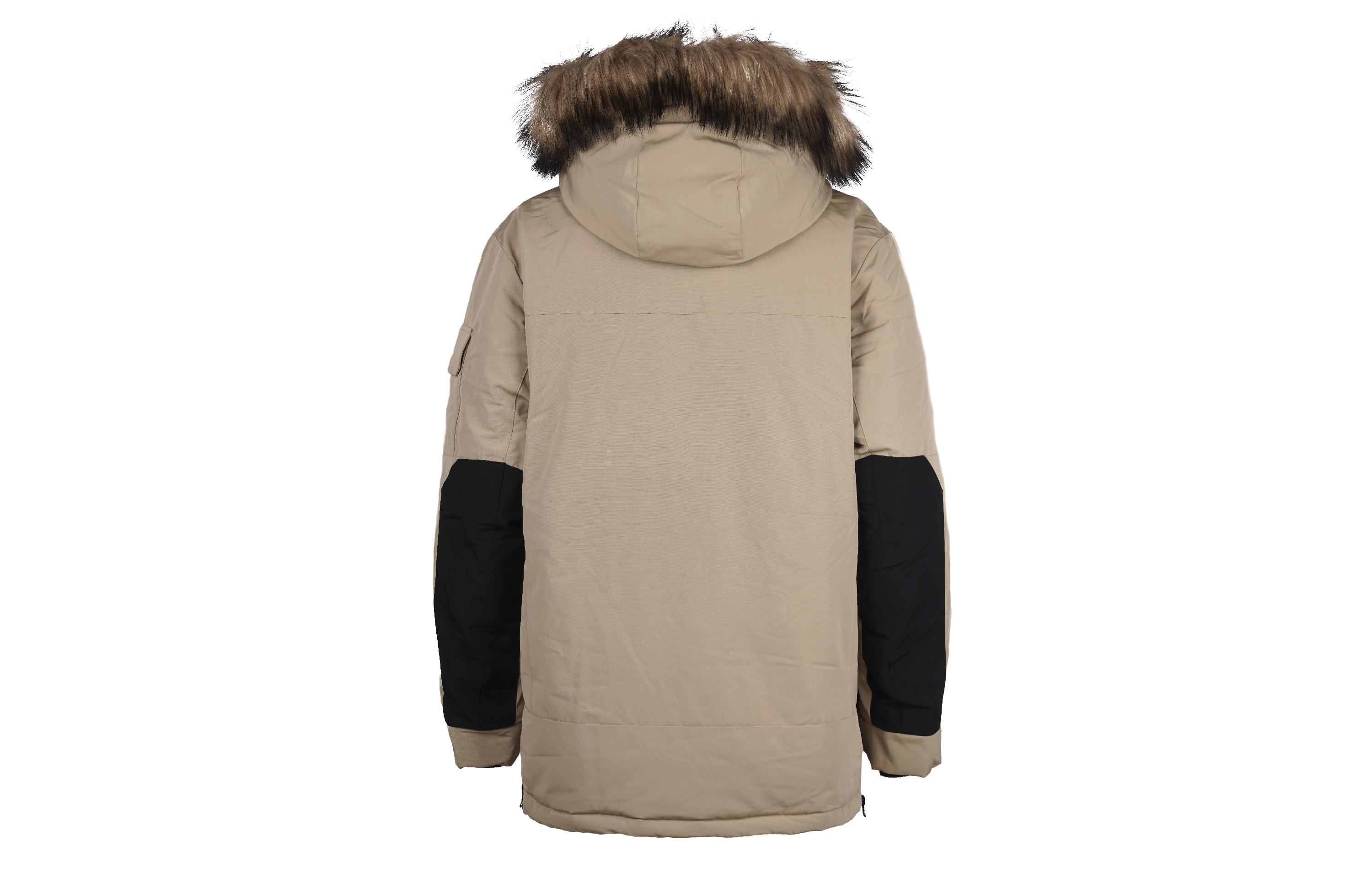 Lookbook New Balance Jaket Panjang Khaki Musim Dingin Tebal Hangat Mantel. NPA46021-BEI