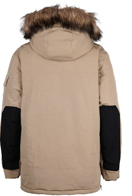 New Balance Jaket Panjang Khaki Musim Dingin Tebal Hangat Mantel. NPA46021-BEI Lookbook New Balance Jaket Panjang Khaki Musim Dingin Tebal Hangat Mantel. NPA46021-BEI