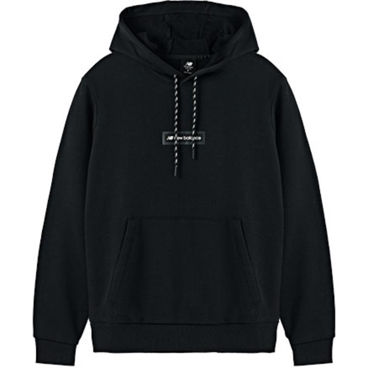 New Balance Loose Fit Hoodie Black AMT11325-BK