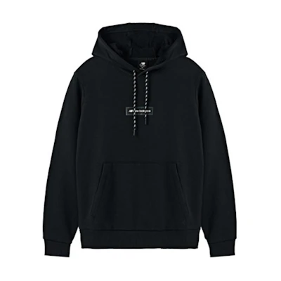 New Balance Loose Fit Hoodie Black AMT11325-BK