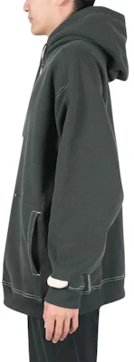 新百伦深灰色字母印花宽松版连帽衫 AMT25022-PHM Shop 新百伦深灰色字母印花宽松版连帽衫 AMT25022-PHM