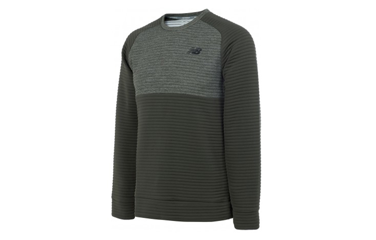 New Balance Loose Fit Knit Crewneck Sweatshirt Gray MT93929-CG2