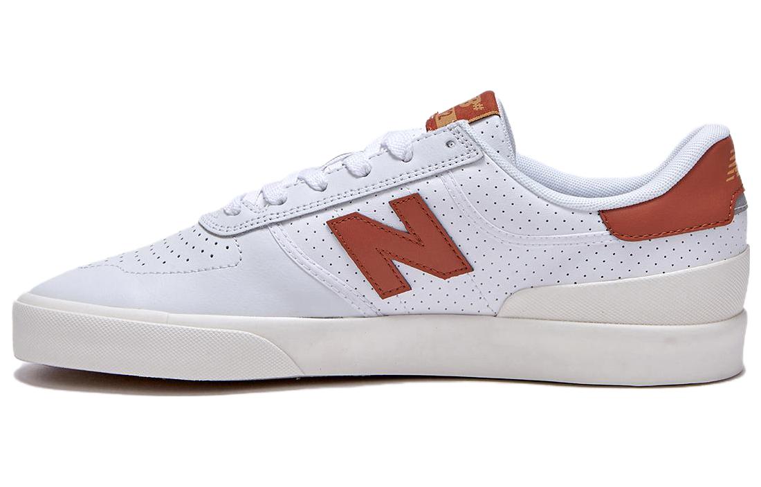 Buy New Balance 舒適百搭 耐磨透氣 低筒 球鞋 男女通款 白紅