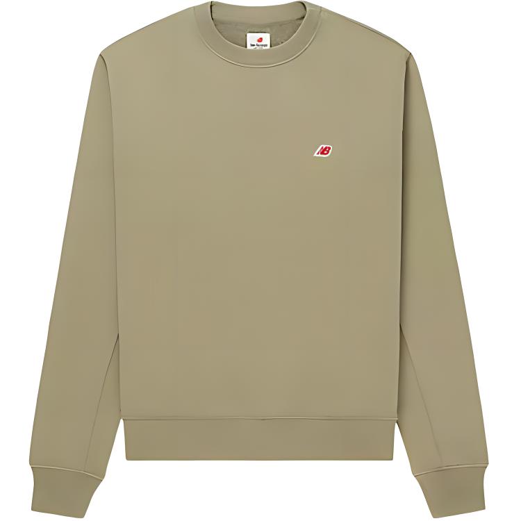 New Balance Made in USA Core Crewneck Sweatshirt Solid Camo Long Sleeve MT21541TCO