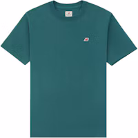 New Balance Made in USA FW24 Green Logo Comfort Crewneck T-Shirt MT43543-NHS New Balance Made in USA FW24 Green Logo Comfort Crewneck T-Shirt MT43543-NHS