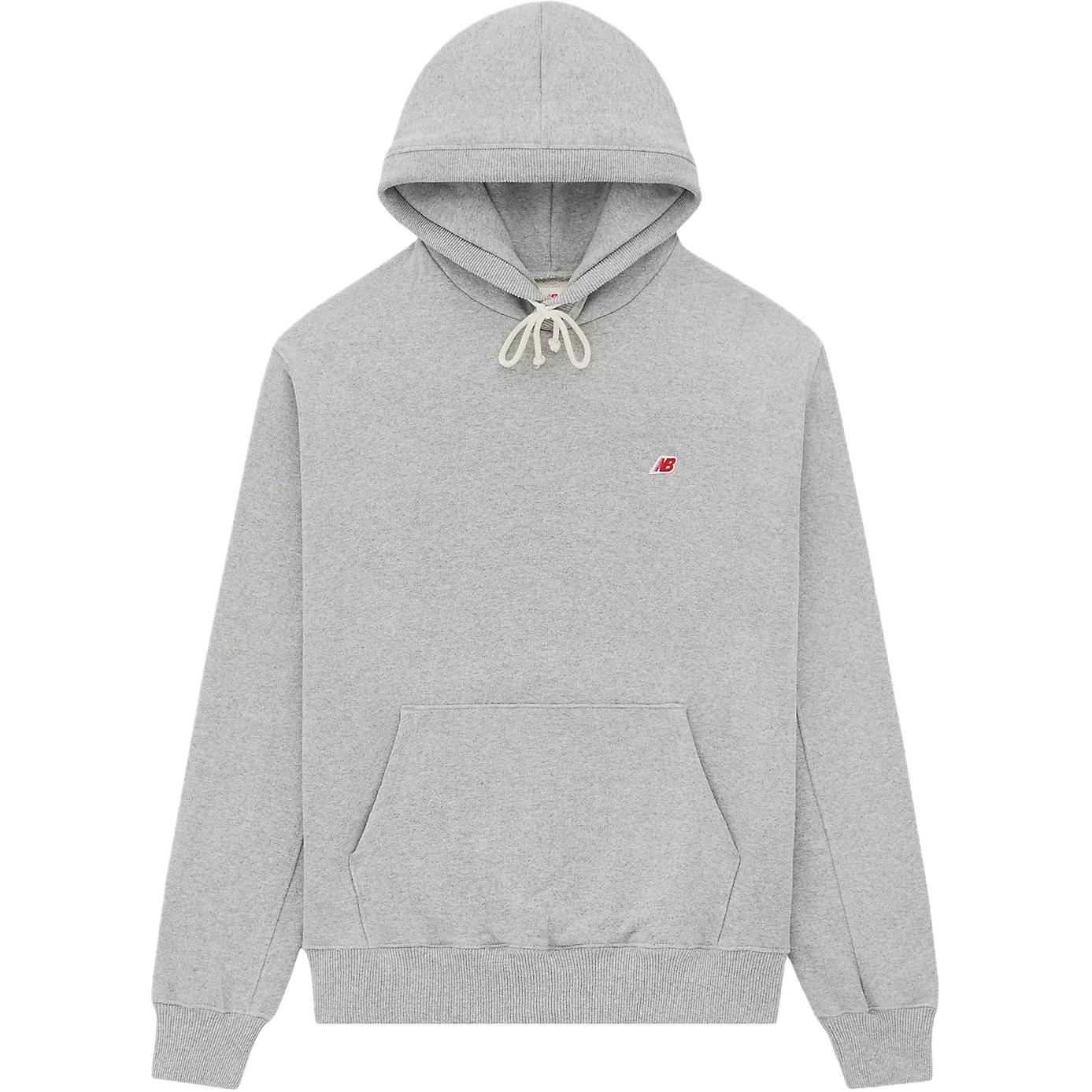 Order New Balance Made in USA FW24  Grey Hoodie - Comfortable & Stylish Pullover. MT43546-AG