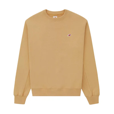 New Balance Made in USA FW24 Core Crewneck Orange Sweatshirt MT43541-DLC