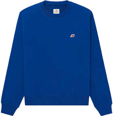 New Balance Made in USA Logo Crewneck Sweatshirt Unisex Biru MT21541TRY Buy New Balance Made in USA Logo Crewneck Sweatshirt Unisex Biru MT21541TRY
