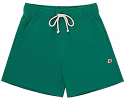 New Balance Made in USA Relaxed Fit Drawstring Shorts Green Unisex. MS21548-ECS New Balance Made in USA Relaxed Fit Drawstring Shorts Green Unisex. MS21548-ECS