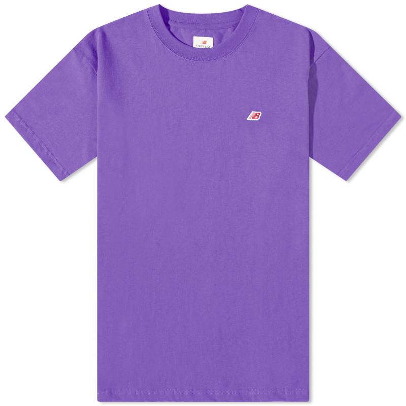 New Balance MADE Solid Color Dopamine T-Shirt Purple  Crewneck Tee MT21543-PRP