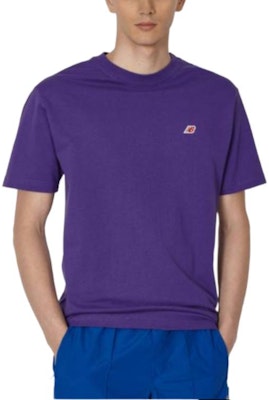 ニューバランス MADE ソリッドカラー ドーパミンTシャツ パープル クルーネック MT21543-PRP Details for ニューバランス MADE ソリッドカラー ドーパミンTシャツ パープル クルーネック MT21543-PRP