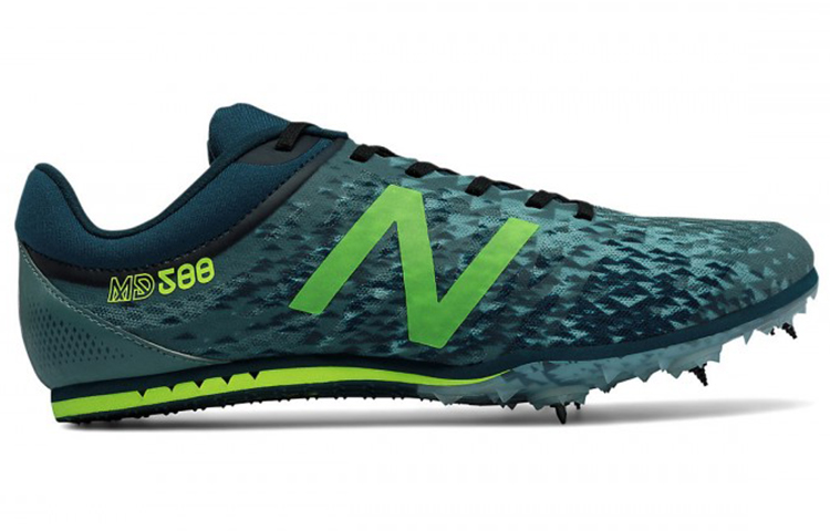 Order New Balance MD500 v5 Spike ''Donkerblauw Groen Zwart'' MMD500G5