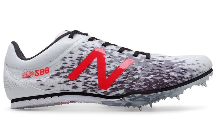 Order New Balance MD500v5 Sprint Spike ''Weiß Grau Rot'' MMD500W5