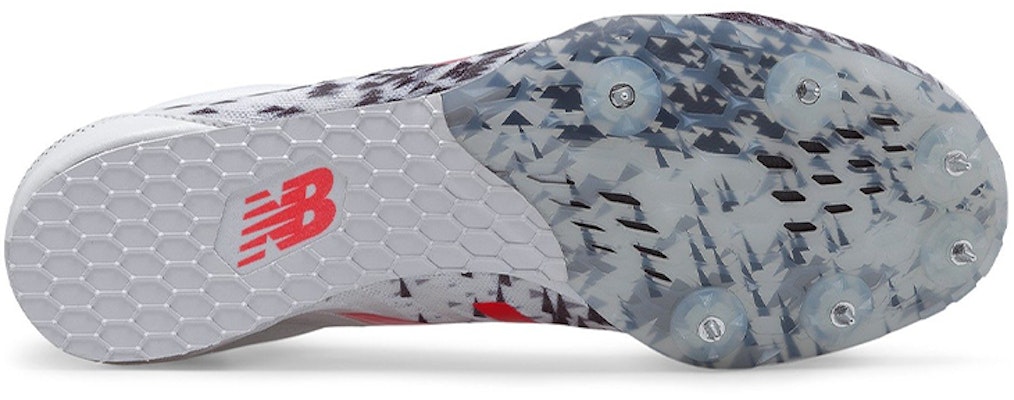 New Balance MD500v5 Track Spike 'White Gray Red' MMD500W5 Lookbook New Balance MD500v5 Track Spike 'White Gray Red' MMD500W5