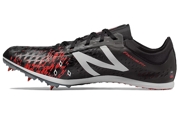 New Balance MD800 v5 Spike 'Black White Red' MMD800B5