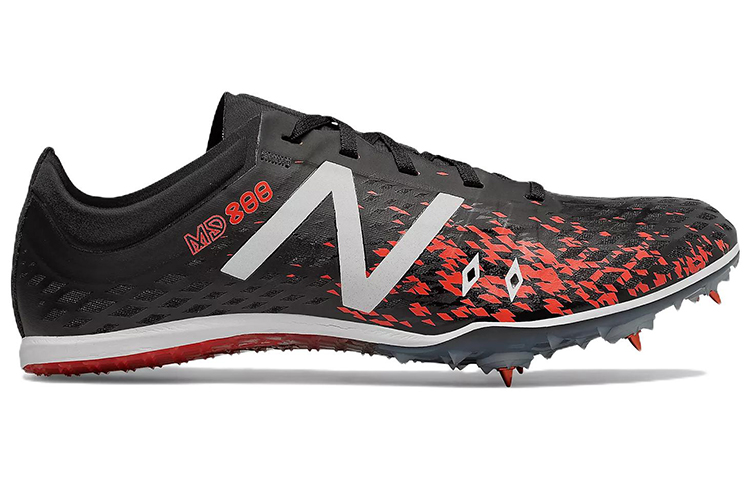 Order New Balance MD800 v5 Spike 'Hitam Putih Merah' MMD800B5
