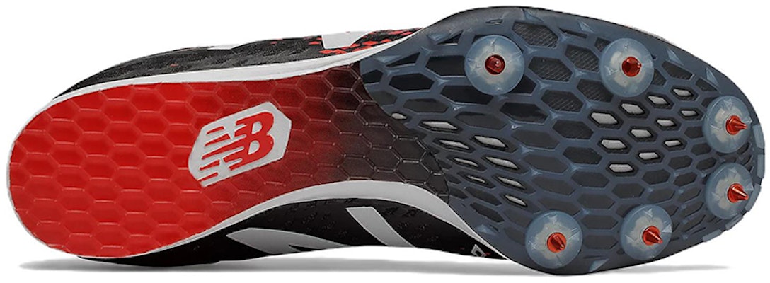 New Balance MD800 v5 Spike 'Hitam Putih Merah' MMD800B5 Shop New Balance MD800 v5 Spike 'Hitam Putih Merah' MMD800B5