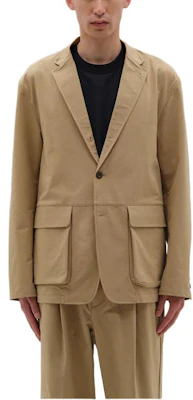 New Balance MET24 休閒V領長袖外套 男女款 - 駝色 AMJ45003-DLC Shop New Balance MET24 休閒V領長袖外套 男女款 - 駝色 AMJ45003-DLC