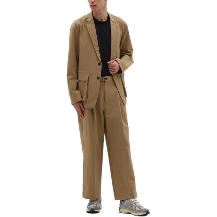 Details for New Balance MET24 休閒V領長袖外套 男女款 - 駝色 AMJ45003-DLC