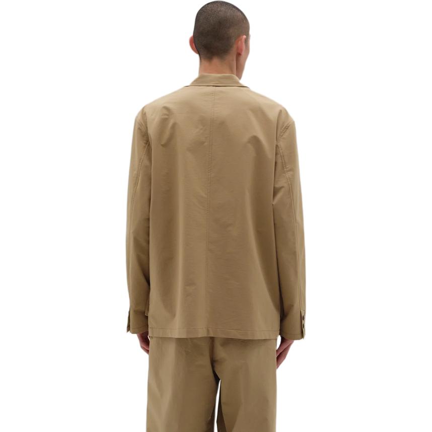 Sizing New Balance MET24 休閒V領長袖外套 男女款 - 駝色 AMJ45003-DLC