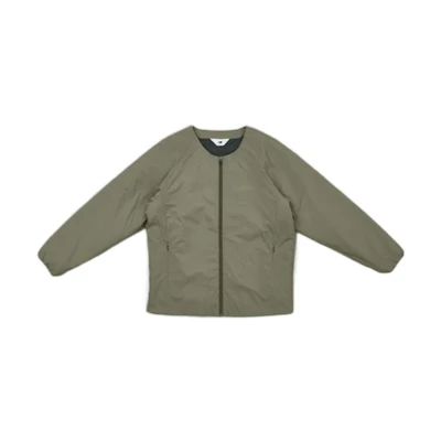 New Balance Met24 FW22 Solid Zip Long Sleeve Jacket Green AMJ25005-TCO