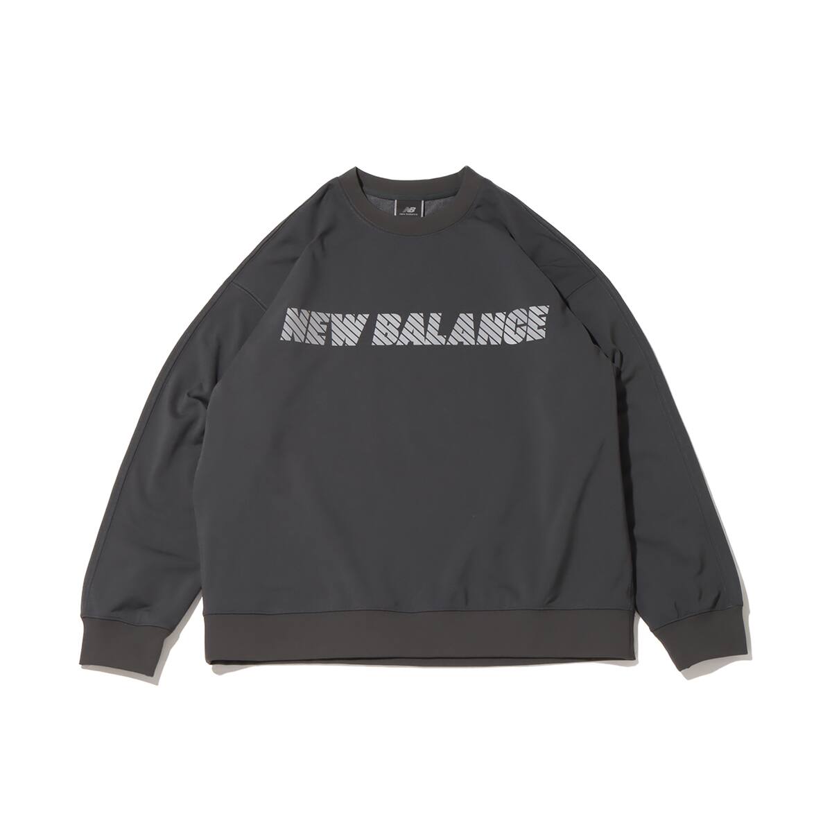 New Balance MET24 FW23 Solid Logo Crewneck Sweatshirt AMT35092-ACK
